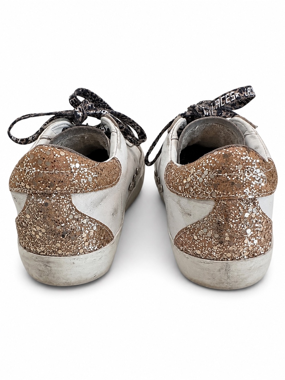 Golden Goose Super-Star White Leather Sneakers EU 36 US 6 - Picture 4 of 12